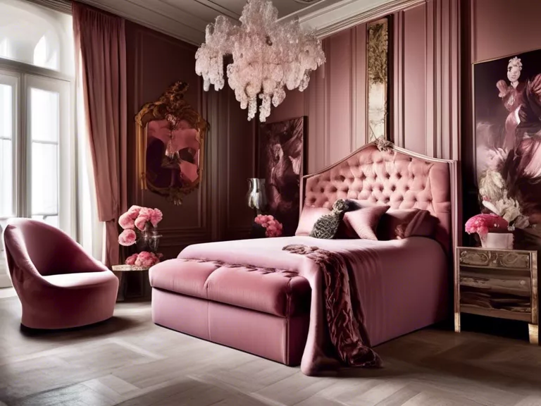 Elevating Decadent Decor Fashion Beauty Spaces